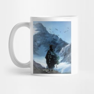 Mountain Samurai Meditation Mug